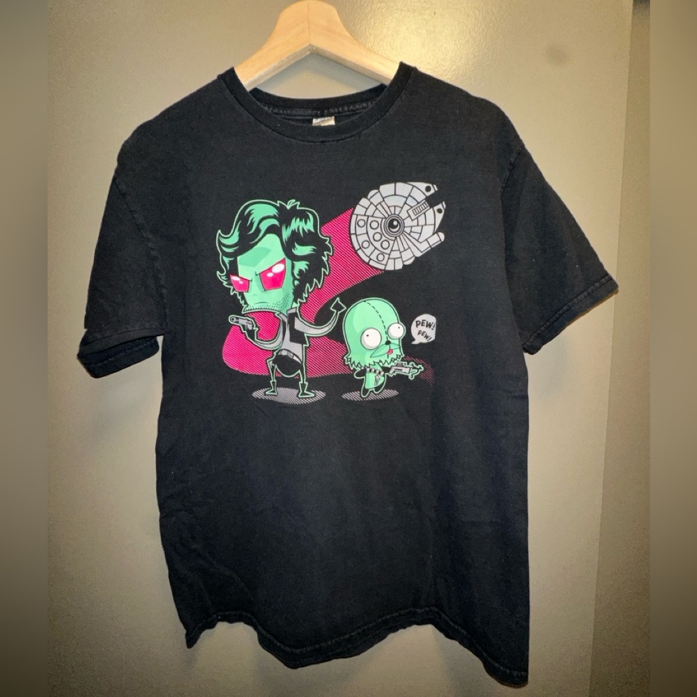 Invader Zim! Y2k mallgoth babydoll tee! Rare finds for collectors!